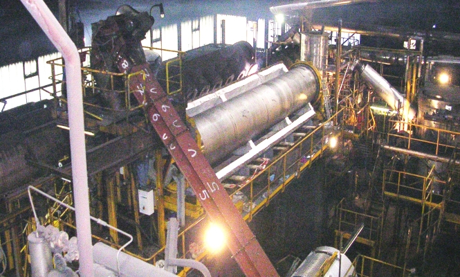 pyrolysis plant construction